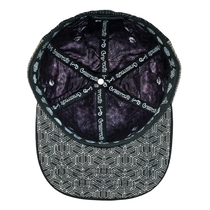 Isomatrix Black Gray Fitted Hat