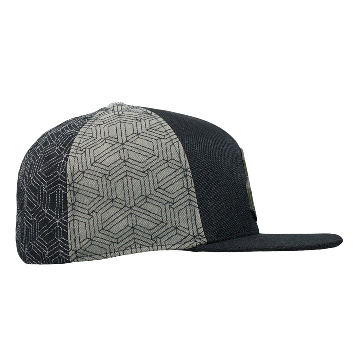 Isomatrix Black Gray Fitted Hat