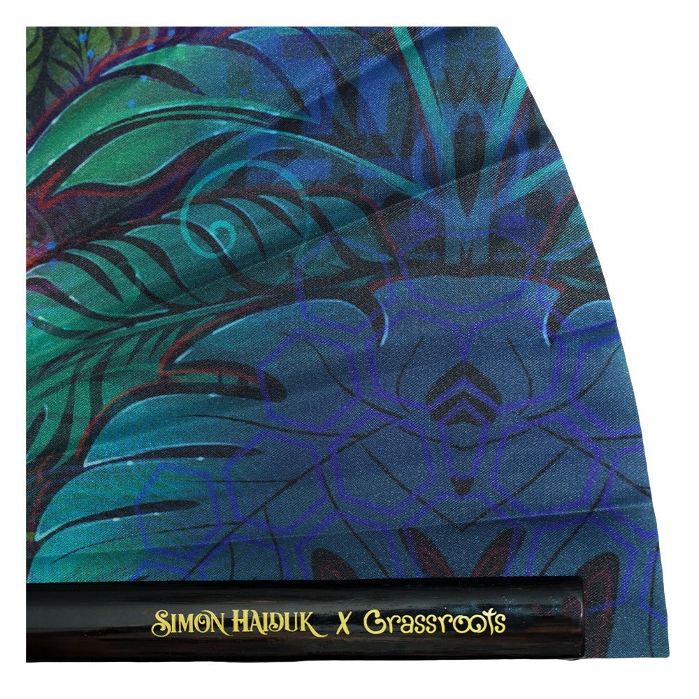 Simon Haiduk Tiger Glowm Hand Fan