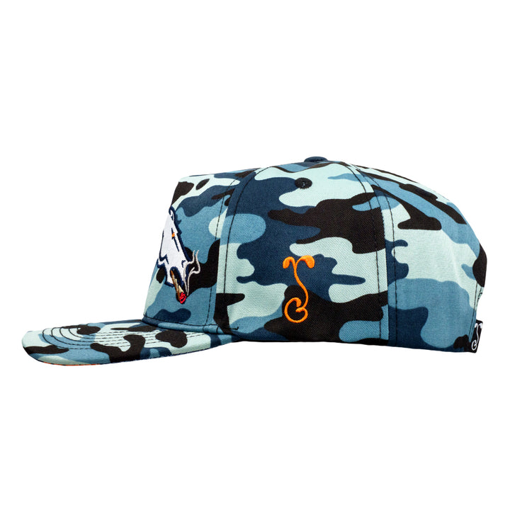Danker Broncos Navy Camo 501 Snapback Hat
