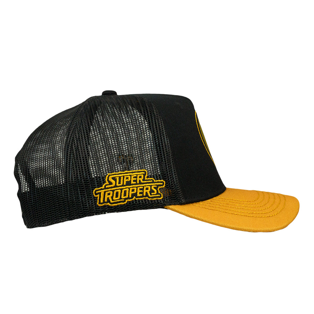 Super Troopers 3 Johnny Chimpo Black Mesh 501 Snapback Hat