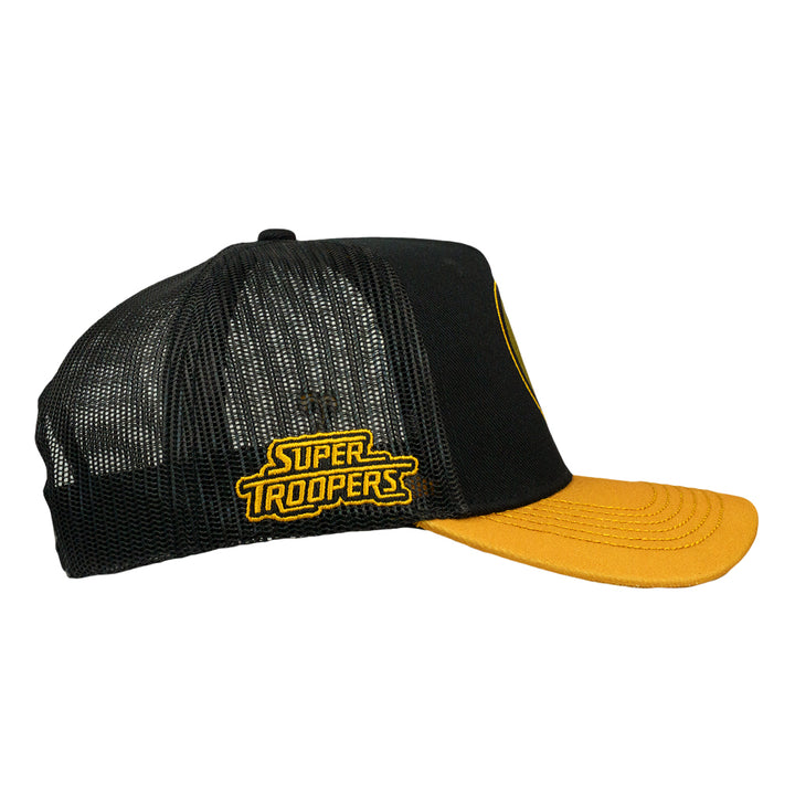 Super Troopers 3 Johnny Chimpo Black Mesh 501 Snapback Hat