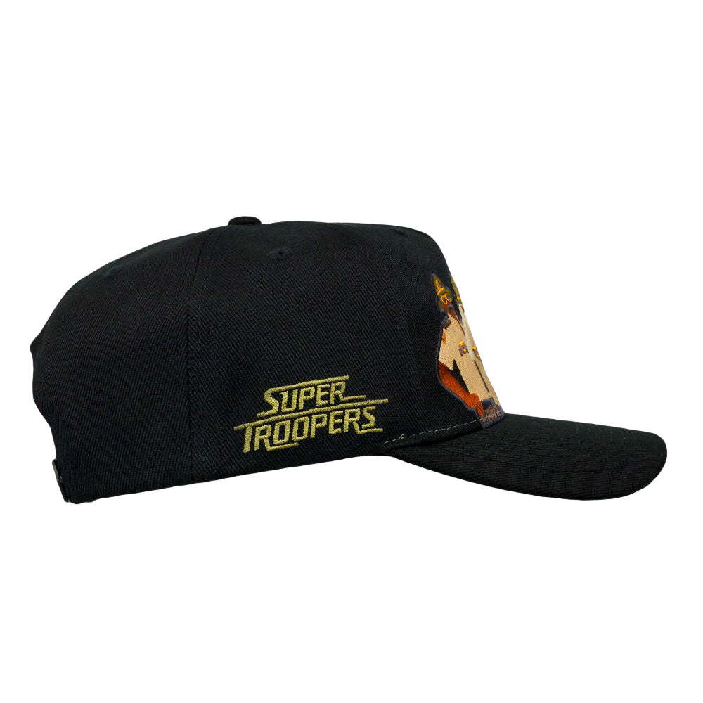 Super Troopers 3 Squad Black 501 Snapback Hat
