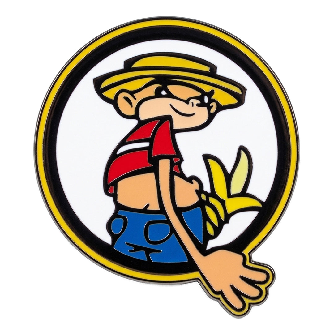 Super Troopers 3 Johnny Chimpo White Pin