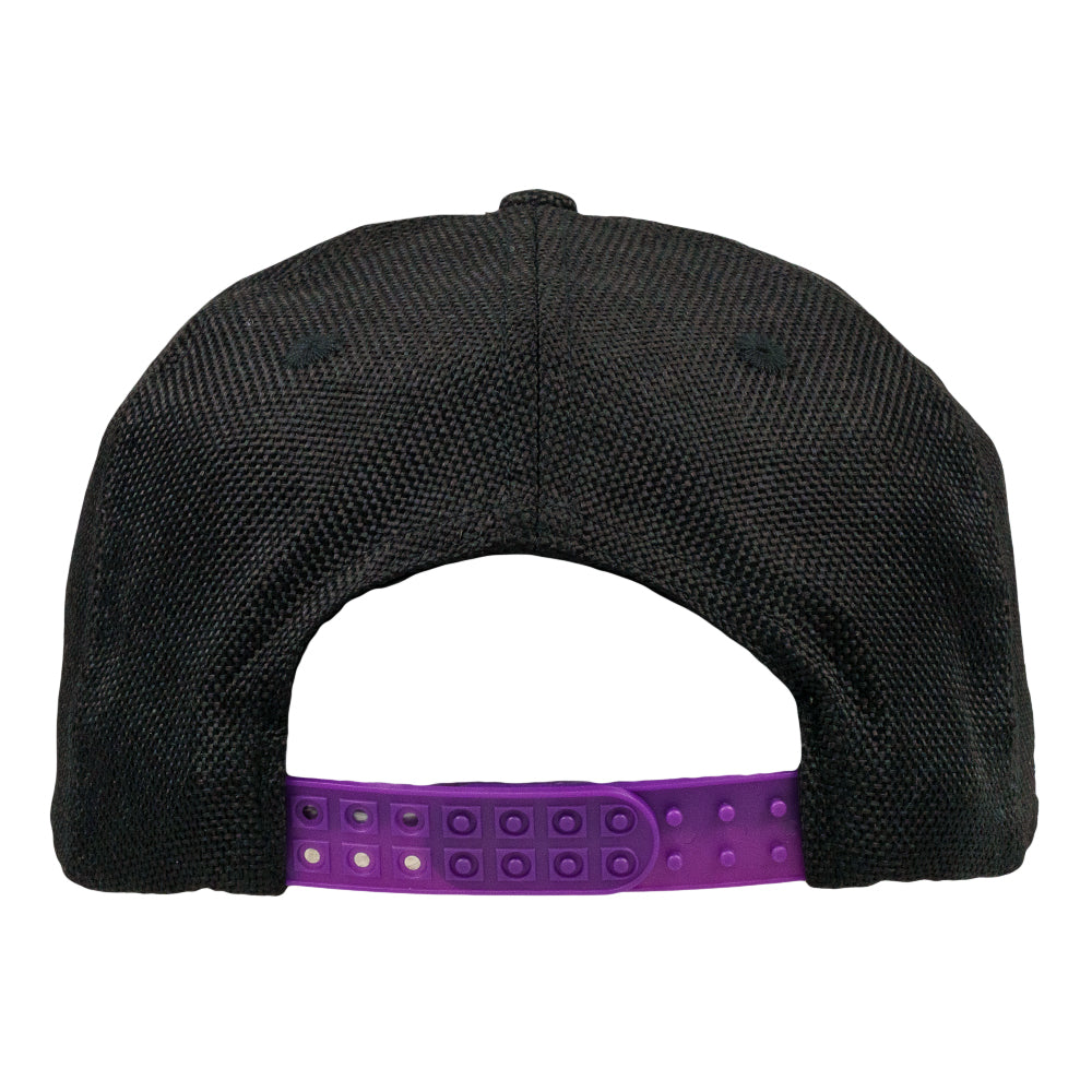 Interstellar Collections Mushroom Black Snapback Hat