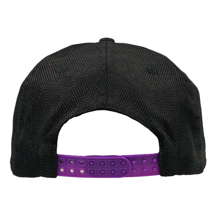 Interstellar Collections Mushroom Black Snapback Hat