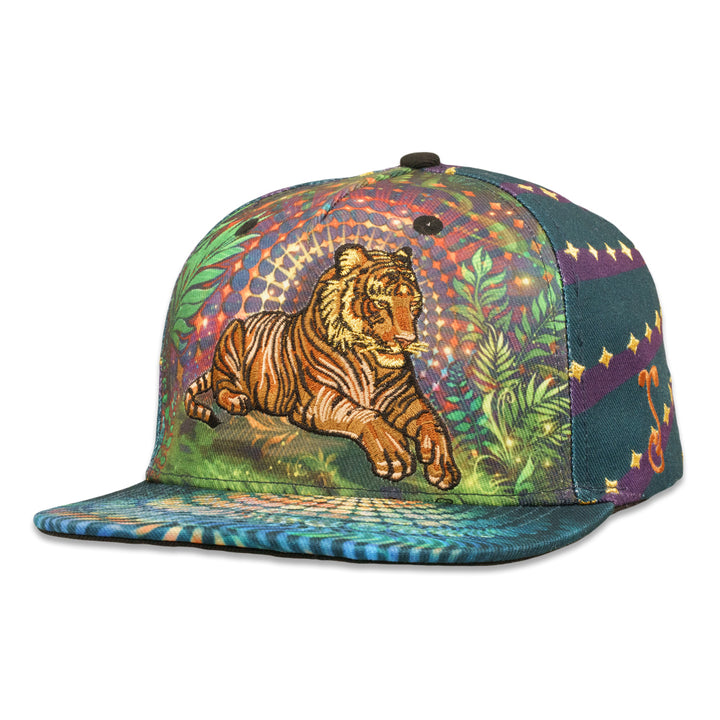 Simon Haiduk Tiger Glowm Navy Snapback Hat