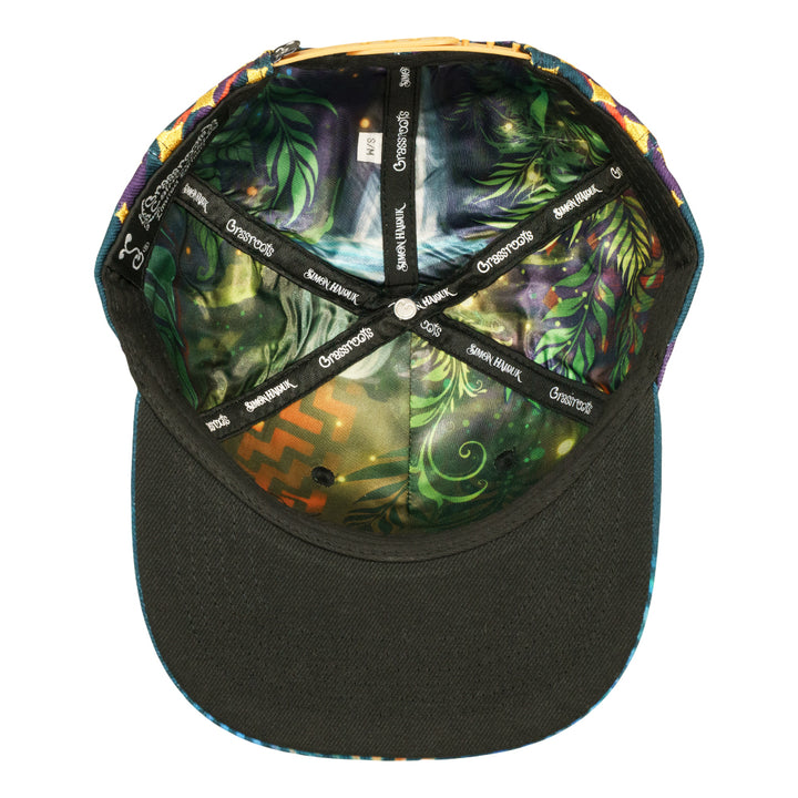 Simon Haiduk Tiger Glowm Navy Snapback Hat