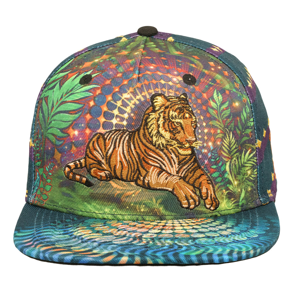 Simon Haiduk Tiger Glowm Navy Snapback Hat