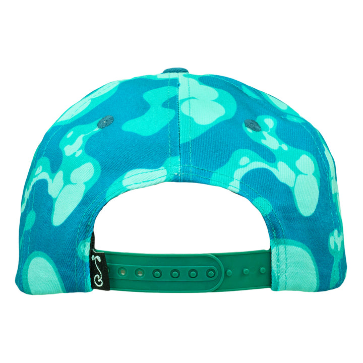 Tarbox Zombie Ape Teal Snapback Hat