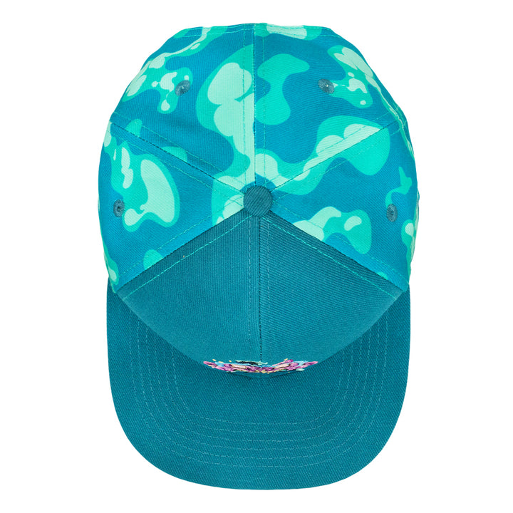 Tarbox Zombie Ape Teal Snapback Hat