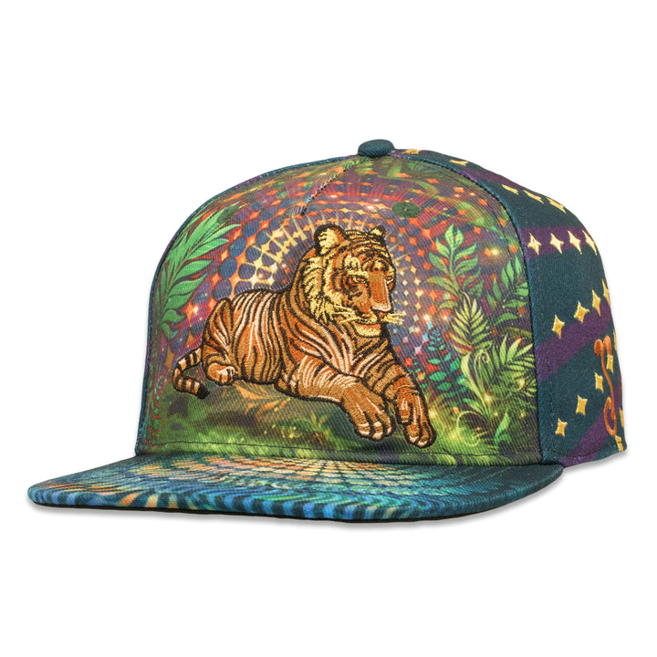 Simon Haiduk Tiger Glowm Navy Fitted Hat