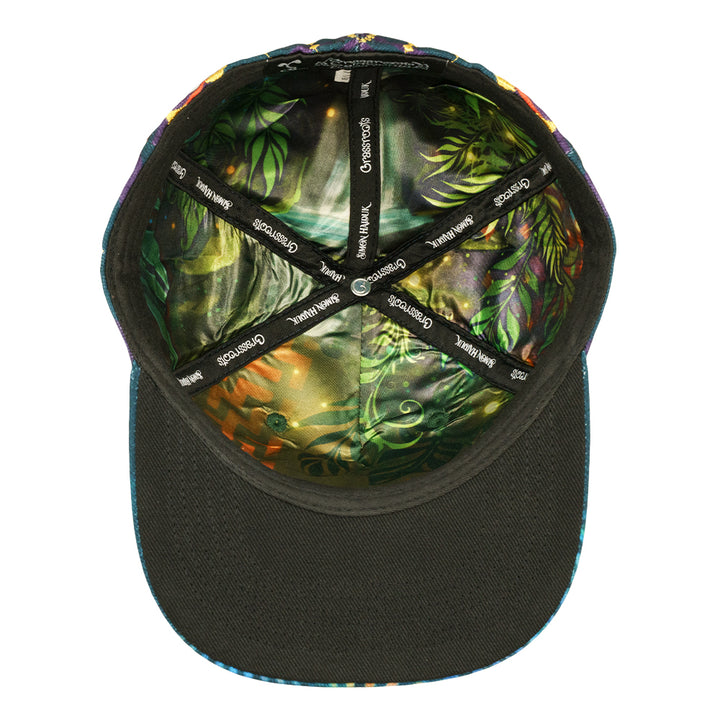 Simon Haiduk Tiger Glowm Navy Fitted Hat