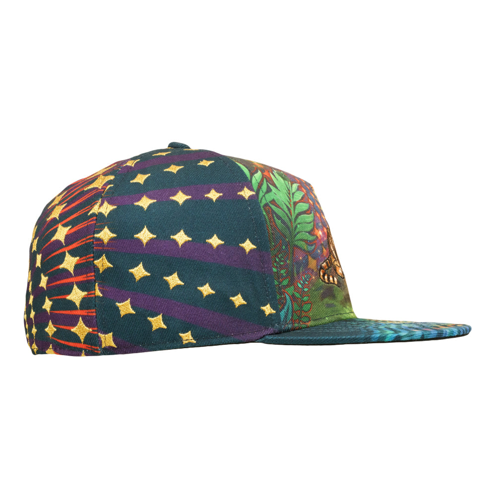 Simon Haiduk Tiger Glowm Navy Fitted Hat