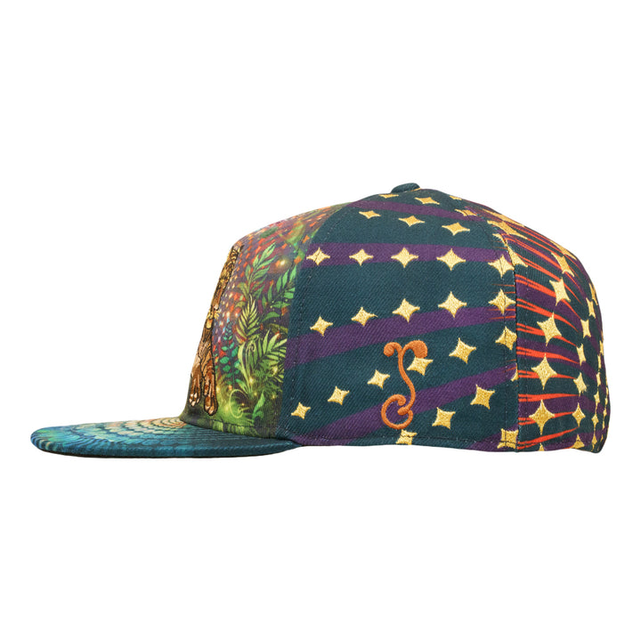 Simon Haiduk Tiger Glowm Navy Fitted Hat