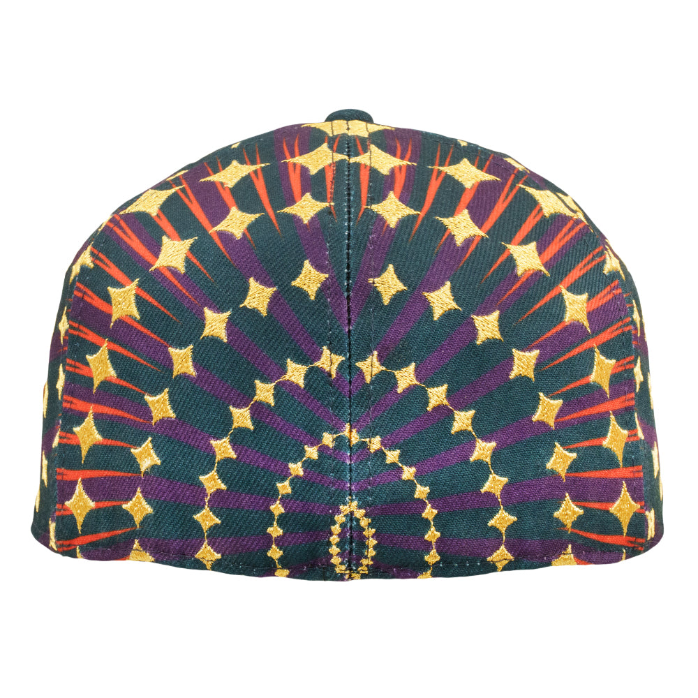 Simon Haiduk Tiger Glowm Navy Fitted Hat