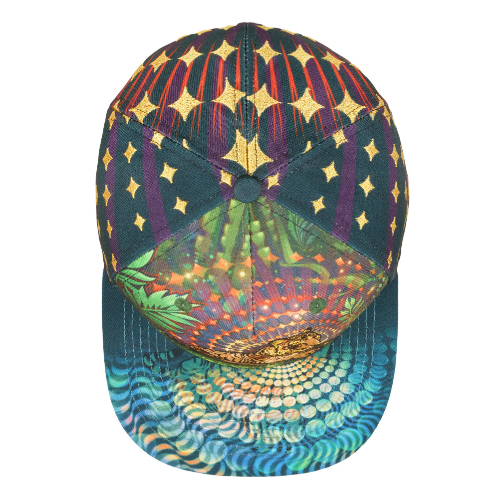 Simon Haiduk Tiger Glowm Navy Fitted Hat
