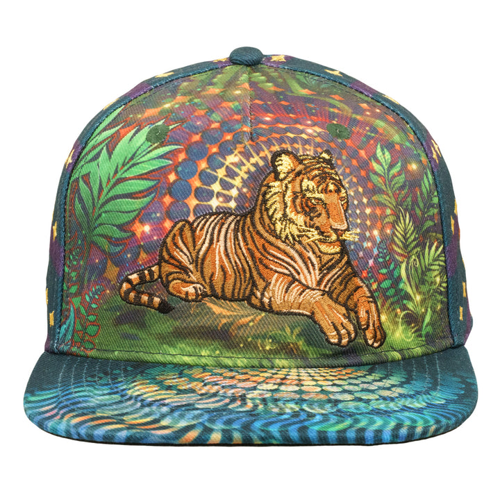 Simon Haiduk Tiger Glowm Navy Fitted Hat