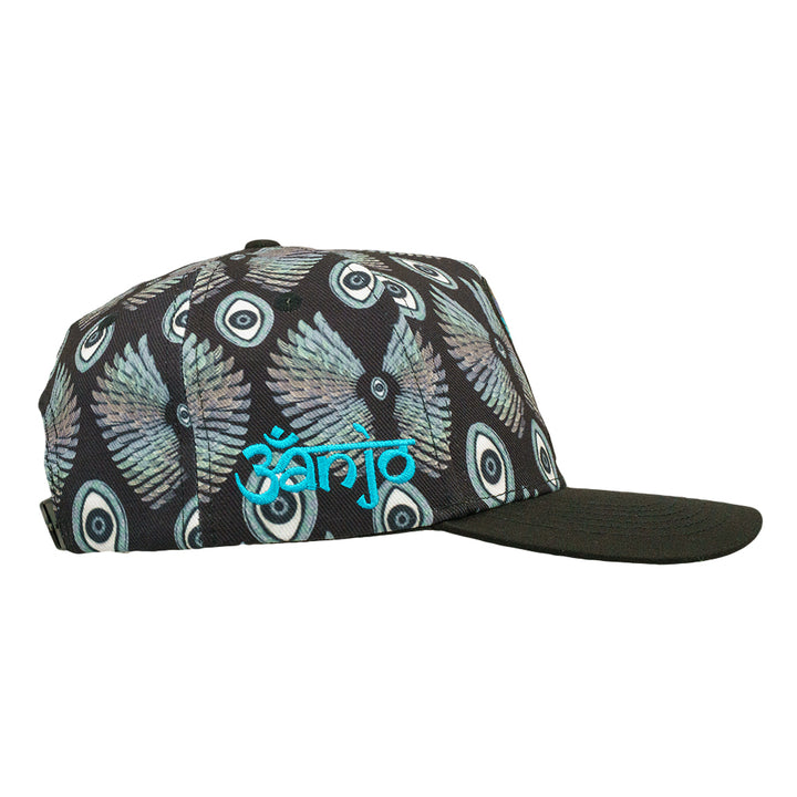 Banjo Glass Isis Black 501 Snapback Hat