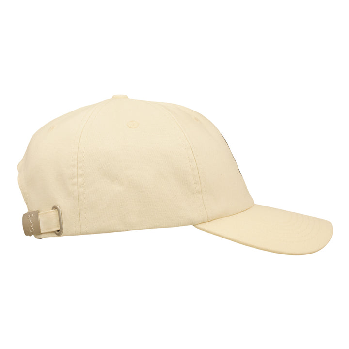 Skeleton Peace Sign Cream Dad Hat