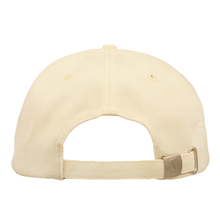 Skeleton Peace Sign Cream Dad Hat