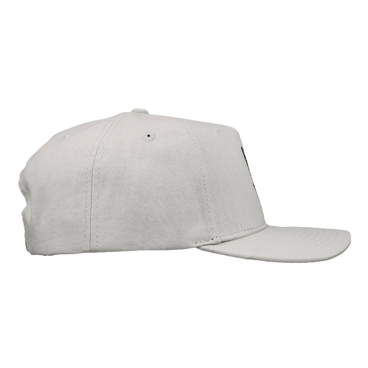 Skeleton Peace Sign Gray 501 Snapback Hat