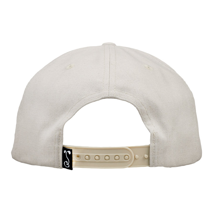 Skeleton Peace Sign Gray 501 Snapback Hat