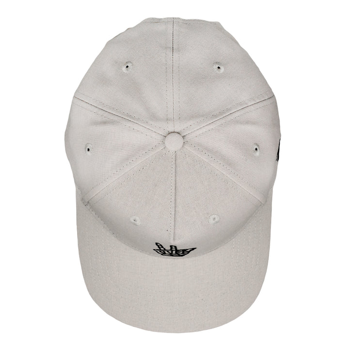 Skeleton Peace Sign Gray 501 Snapback Hat
