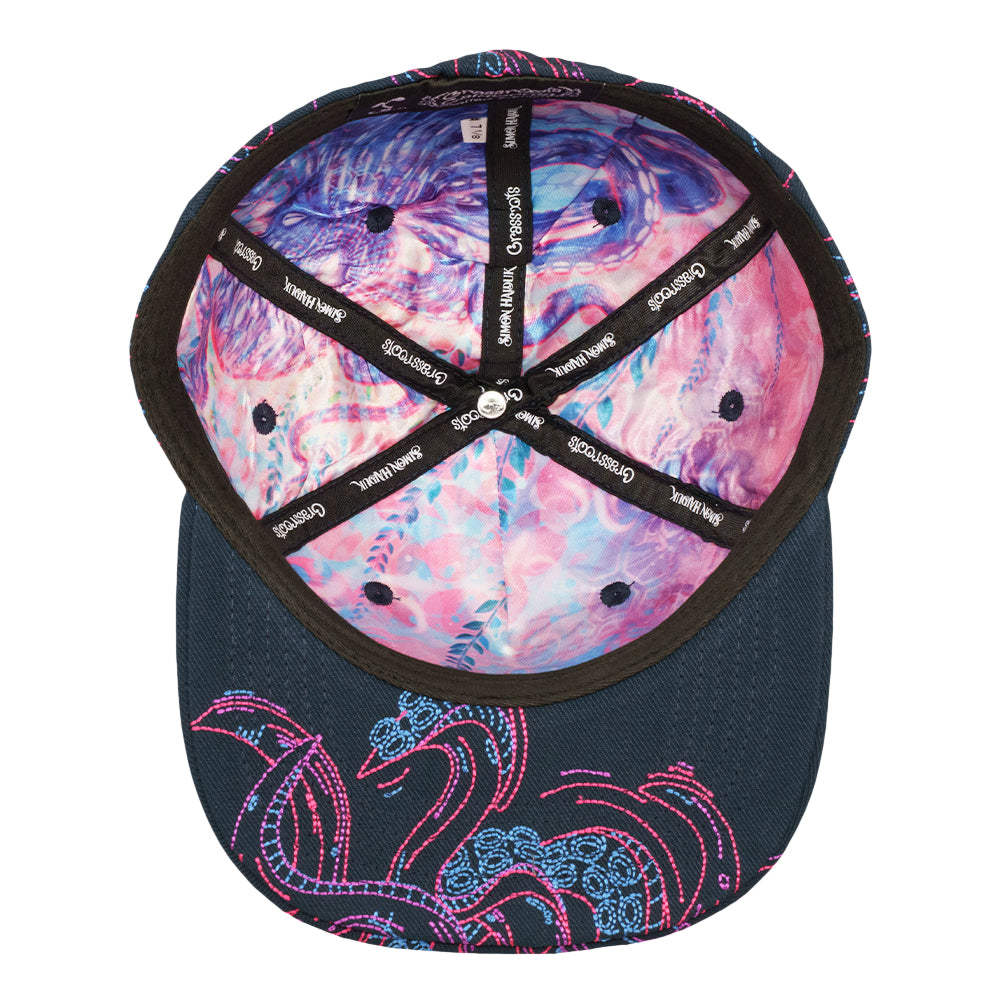 Simon Haiduk Octo Love Navy Fitted Hat