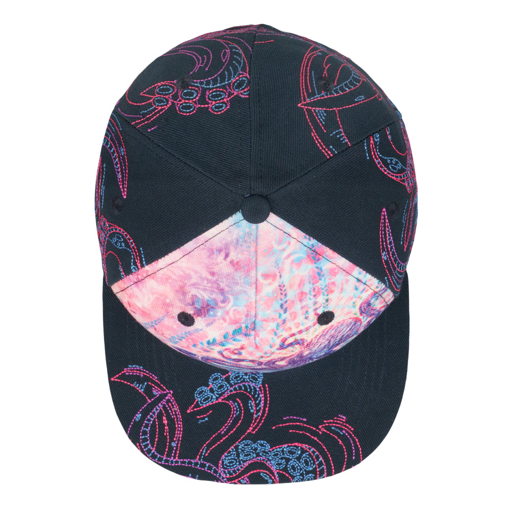 Simon Haiduk Octo Love Navy Fitted Hat