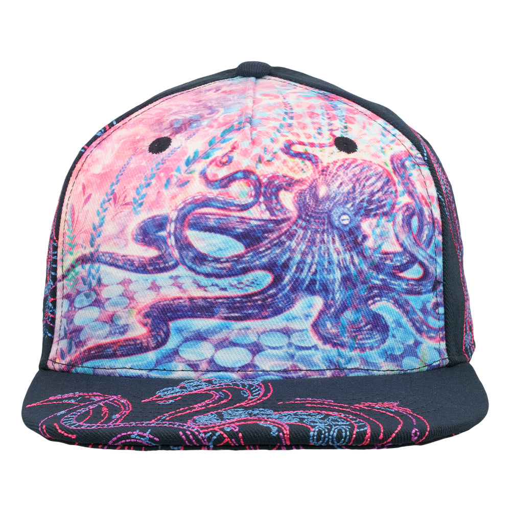 Simon Haiduk Octo Love Navy Fitted Hat