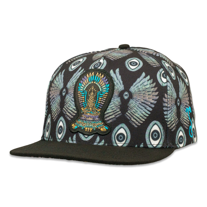 Banjo Glass Isis Black Snapback Hat
