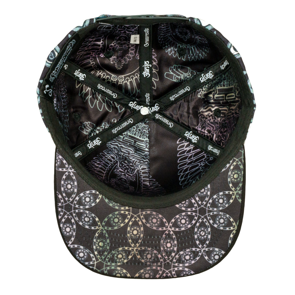 Banjo Glass Isis Black Snapback Hat
