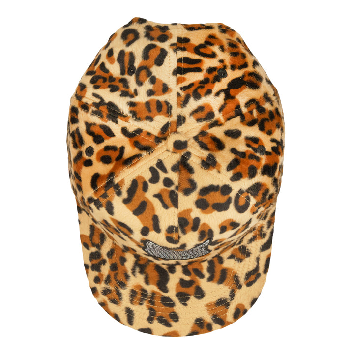Disco Ball Cat Cheetah Brown 501 Snapback Hat
