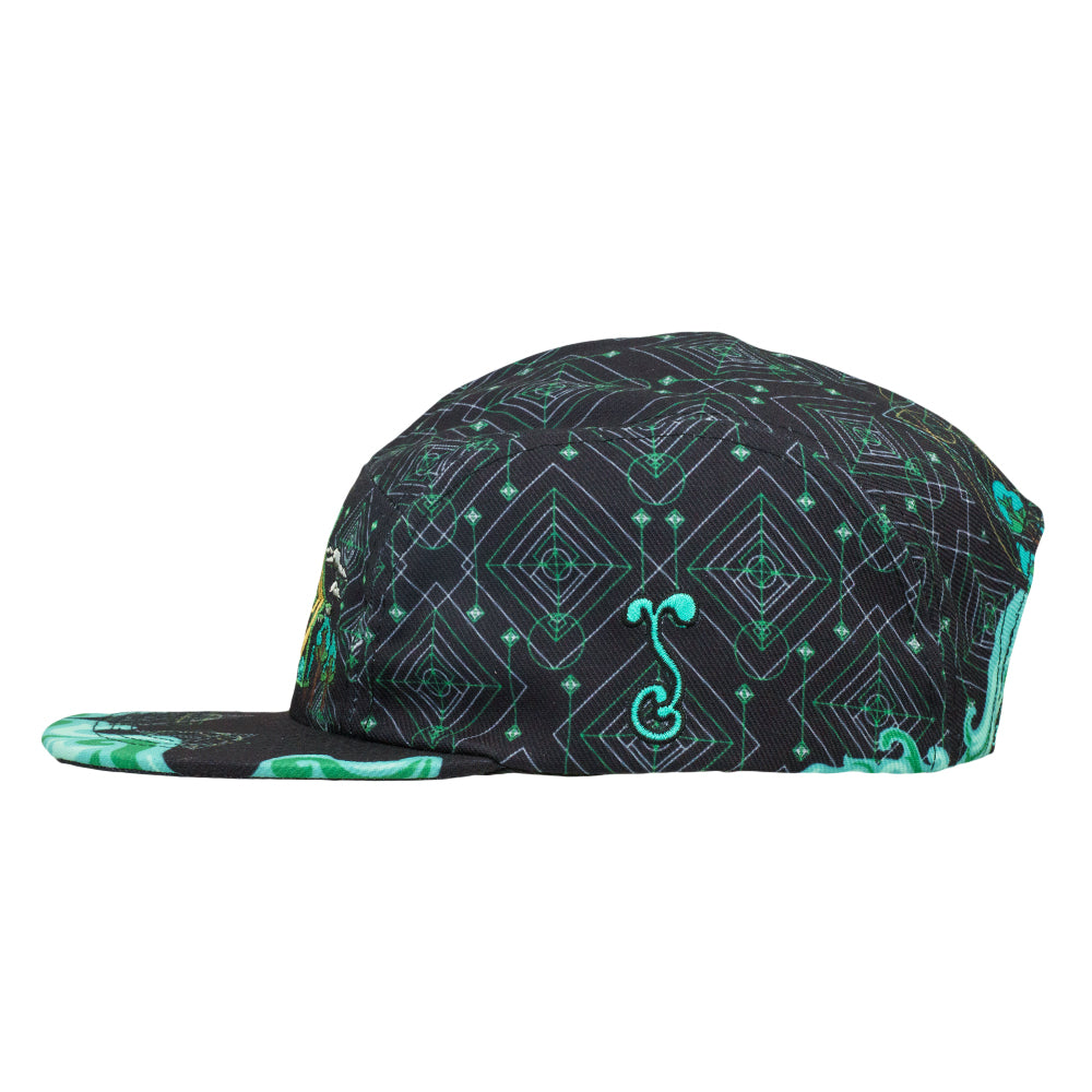 Chattanooga River Games Black 5 Panel Snapback Hat