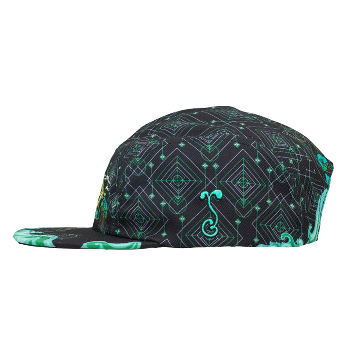 Chattanooga River Games Black 5 Panel Snapback Hat