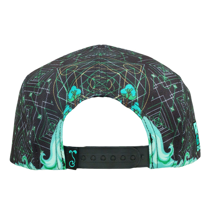 Chattanooga River Games Black 5 Panel Snapback Hat