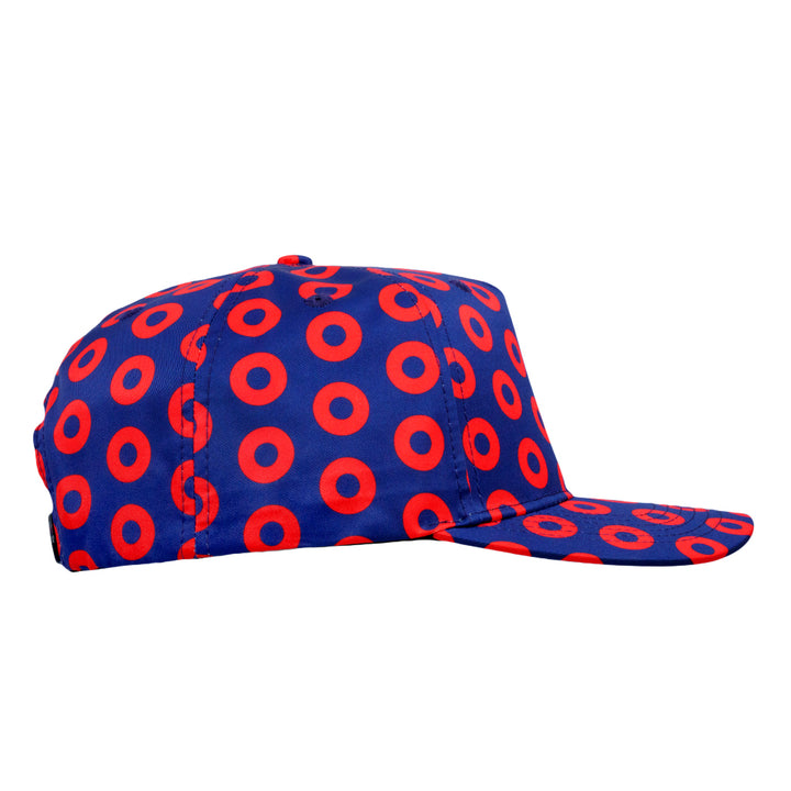 Donut Pattern Navy 501 Snapback Hat