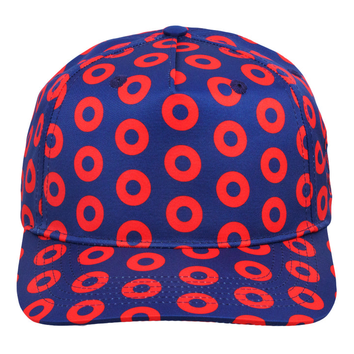 Donut Pattern Navy 501 Snapback Hat