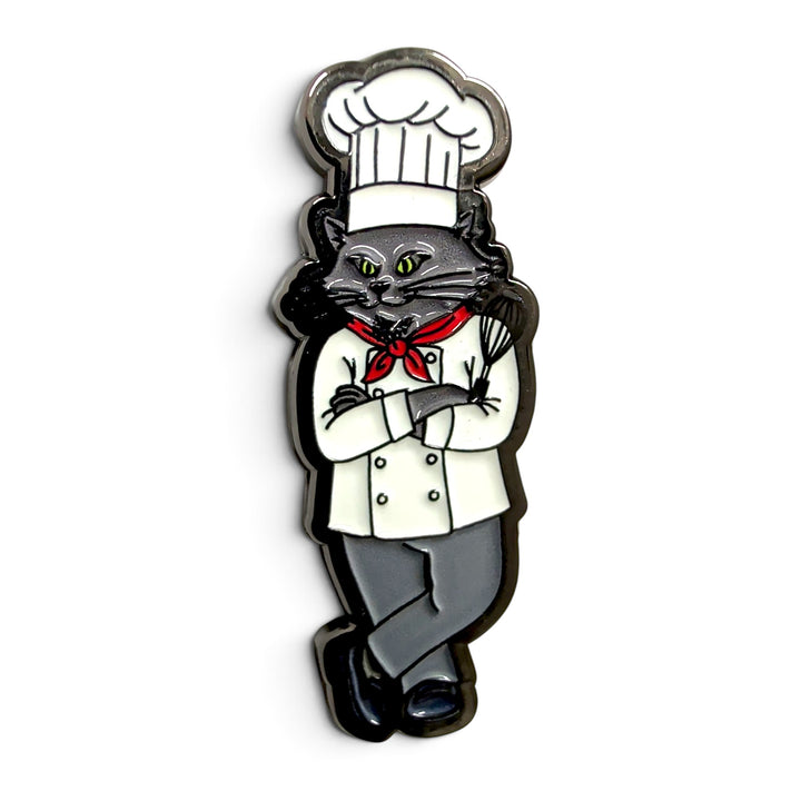 Leisure Cat Yes Chef Pin