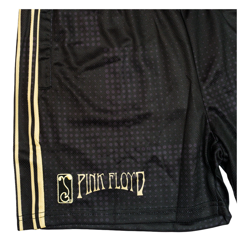 Pink Floyd DSOTM Black Soccer Shorts
