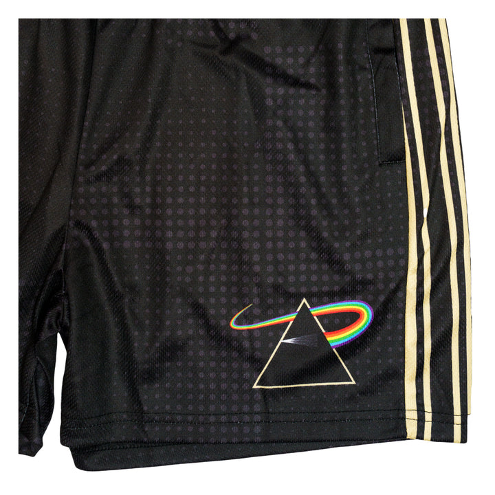 Pink Floyd DSOTM Black Soccer Shorts