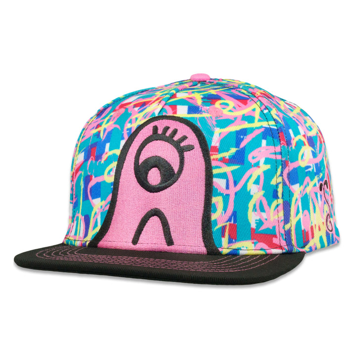 Sunny Promyotin Bubble Clops Black Snapback Hat