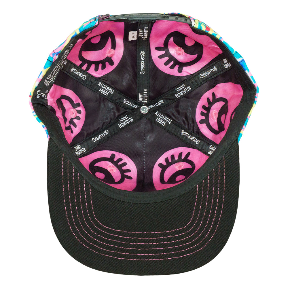 Sunny Promyotin Bubble Clops Black Snapback Hat