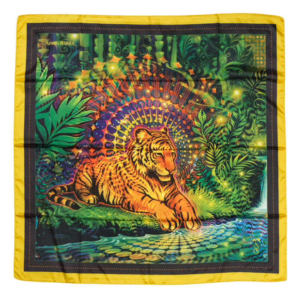 Simon Haiduk Tiger Glowm Headscarf