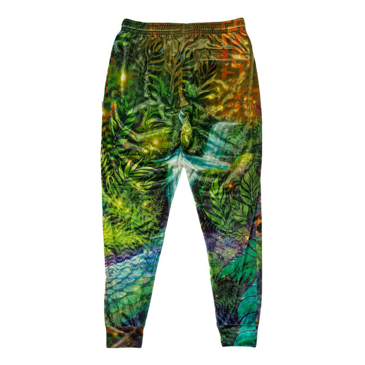 Simon Haiduk Tiger Glowm Crushed Velour Jogger