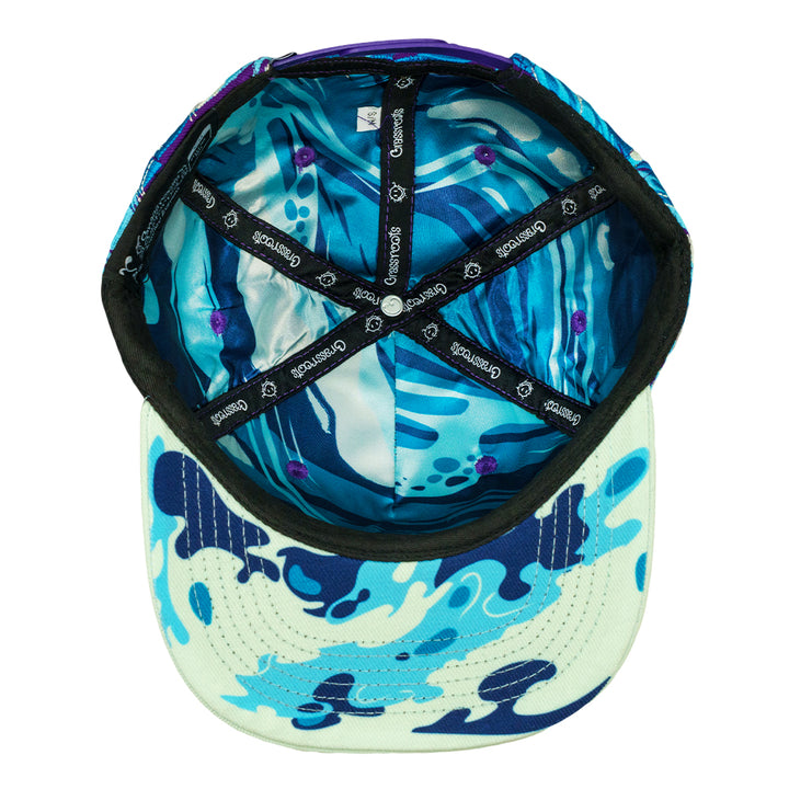 David Swartz Scout Wolf Purple Snapback Hat