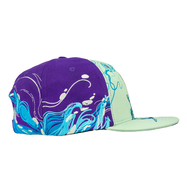 David Swartz Scout Wolf Purple Snapback Hat