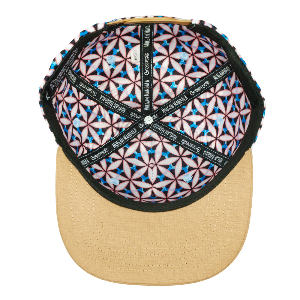 Morgan Mandala Sunshine Daydream Light Blue Snapback