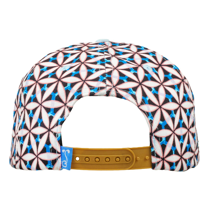 Morgan Mandala Sunshine Daydream Light Blue Snapback